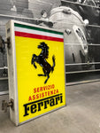 1979 Ferrari official dealer Servizio Assistenza illuminated double side sign