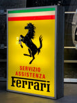 1979 Ferrari official dealer Servizio Assistenza illuminated double side sign