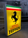 1979 Ferrari official dealer Servizio Assistenza illuminated double side sign