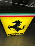 1995 Ferrari official dealer embossed illuminated sign