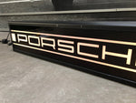 1979 Porsche Racing official dealership illuminated double side sign