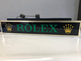 Rolex official dealer illuminated sign