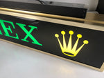 Rolex official dealer illuminated sign