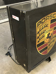 2000 Porsche Racing official dealership illuminated long double side sign