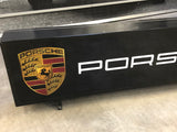 2000 Porsche Racing official dealership illuminated long double side sign