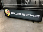 2000 Porsche Racing official dealership illuminated long double side sign