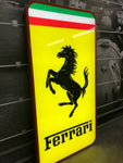 2015 Ferrari XXL official illuminated sign used during 3 Auto Shows