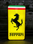 2015 Ferrari XXL official illuminated sign used during 3 Auto Shows