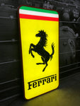 2015 Ferrari XXL official illuminated sign used during 3 Auto Shows