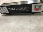 Tag Heuer official dealer illuminated sign with clock