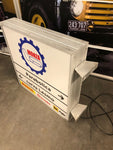 1985 Monza track official illuminated double side sign