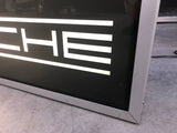 1999 Porsche Mobil 1 Racing official dealership illuminated double side sign