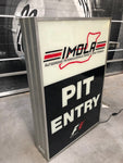 1997 original Imola track F1 GP Pit entry dual side