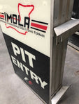 1997 original Imola track F1 GP Pit entry dual side