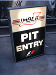 1997 original Imola track F1 GP Pit entry dual side