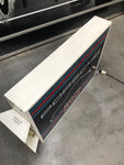 1984 Porsche Martini Racing official dealership illuminated sign