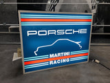 1984 Porsche Martini Racing official dealership illuminated sign