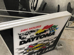 1996 original Daytona Sunoco Victory lane track dual side sign