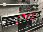 1996 Porsche 911 official dealership illuminated double side sign