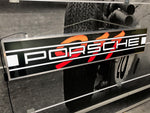 1996 Porsche 911 official dealership illuminated double side sign