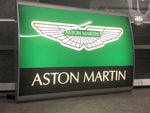 2005 Aston Martin Official dealer illuminated sign