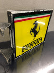 1981 Ferrari SEFAC official dealer double side illuminated neon sign