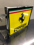 1981 Ferrari SEFAC official dealer double side illuminated neon sign