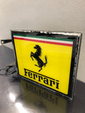 1981 Ferrari SEFAC official dealer double side illuminated neon sign