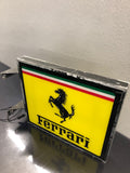 1981 Ferrari SEFAC official dealer double side illuminated neon sign