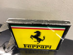 1981 Ferrari SEFAC official dealer double side illuminated neon sign