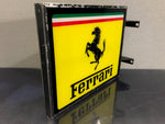 1981 Ferrari SEFAC official dealer double side illuminated neon sign