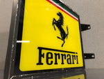 1981 Ferrari SEFAC official dealer double side illuminated neon sign