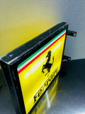 1981 Ferrari SEFAC official dealer double side illuminated neon sign