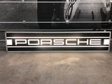 1982 Porsche Racing official dealership illuminated vintage sign