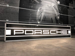 1982 Porsche Racing official dealership illuminated vintage sign