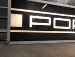 1982 Porsche Racing official dealership illuminated vintage sign