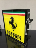 1980's Ferrari official dealer illuminated double side sign