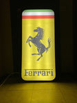 1990s Ferrari large dealership illuminated restored sign