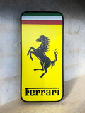 1990s Ferrari large dealership illuminated restored sign