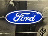 1980s Ford official dealership illuminated sign