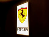 2020 Ferrari illuminated dealer sign