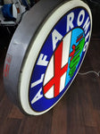 1991 Alfa Romeo official dealer double side illuminated Large sign