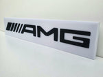 2010s Mercedes-Benz AMG illuminated sign