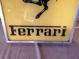 2000s Ferrari limited edition illuminated sign