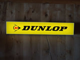 1990s Dunlop official illuminated neon sign