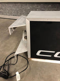 1980s Corvette official dealership double side illuminated sign