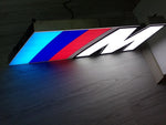 2000s BMW M Power official illuminated sign