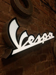 2000s Vespa Piaggio official dealership illuminated sign