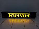 2000s Ferrari dealership 3D illuminated sign