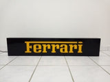 2000s Ferrari dealership 3D illuminated sign